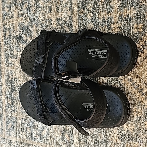 Brand New Men's Sketchers Memory Foam Sandles - Picture 10 of 11